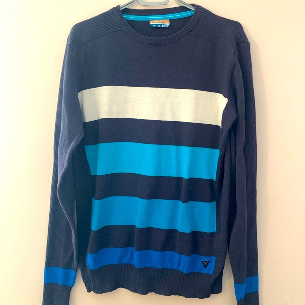 BURNSIDE - Thick Long Sleeve Sweater 100% Cotton
Men’s Size Medium